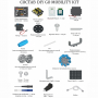 Robo kit DIYGO Мобильный робот с колесами всенаправленного движения - fgospostavki.ru - Норильск